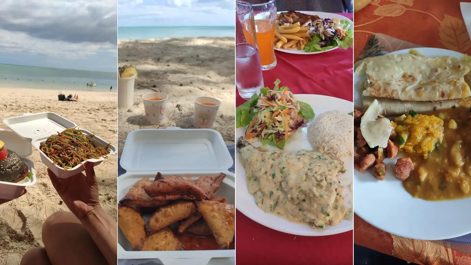 Plats mauriciens de street food